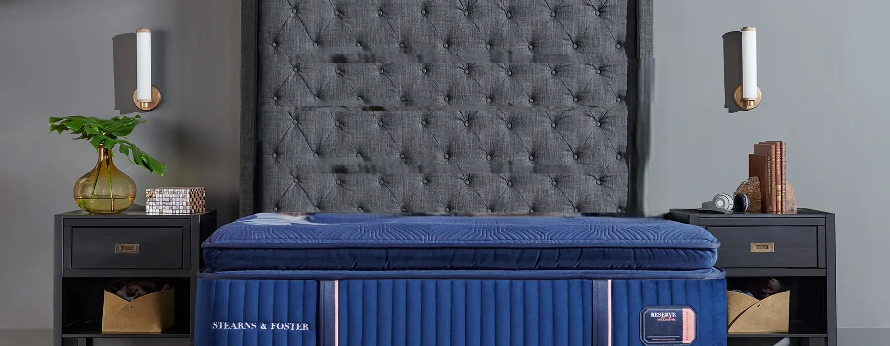 Premium mattress in an upscale bedroom