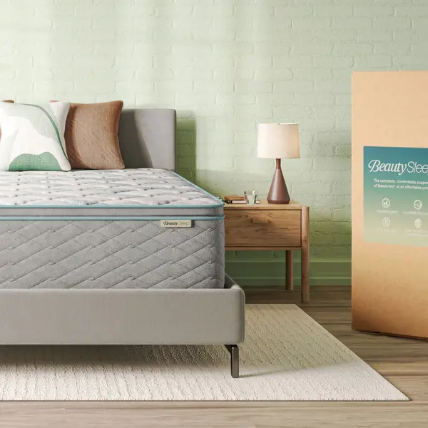 Beautyrest BeautySleep mattress in a modern bedroom